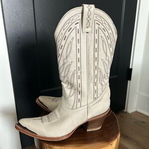 Idyllwind Retro Rock Ivory Western Cowboy Boots 8.5 B